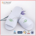 china wholesale cheap shoes open toe slippers for women custom embroidered slipper